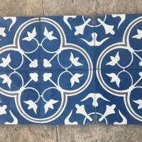 Blue Cement Tile